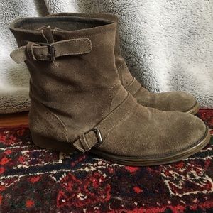 Chilly Leather and Suede Boots